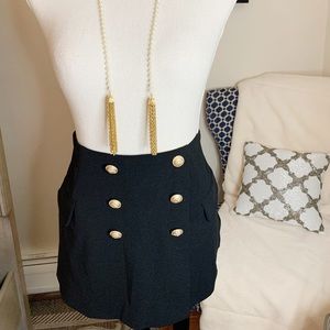 Mini Buttoned Skirt